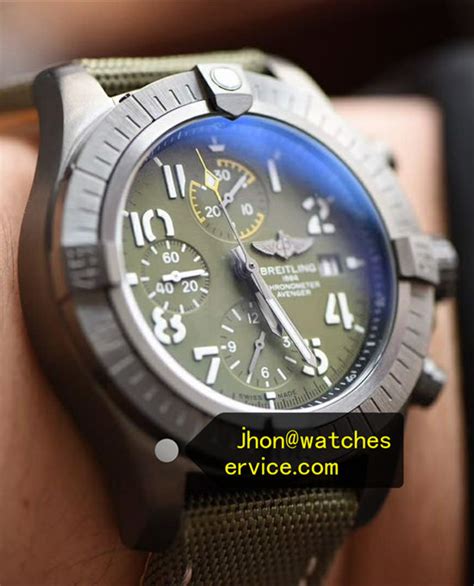 breitling avenger titanium replica